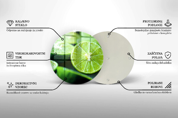 Chopping board Lime citruses