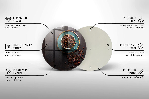 Chopping board Coffee grain cup