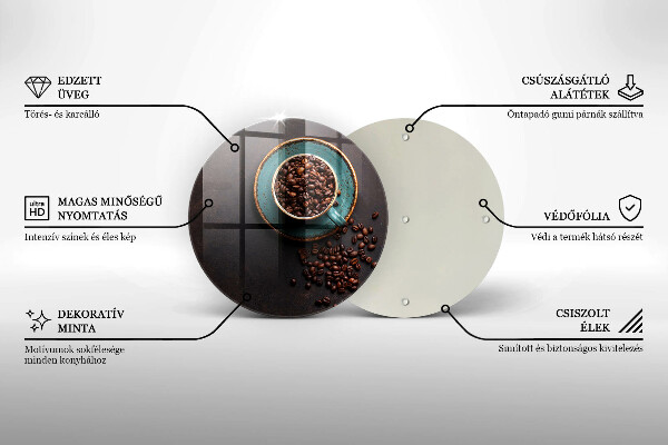 Chopping board Coffee grain cup