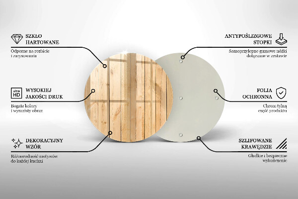 Chopping board Delicate wooden boards