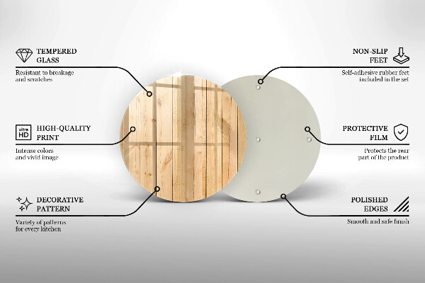Chopping board Delicate wooden boards