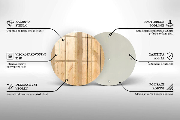 Chopping board Delicate wooden boards