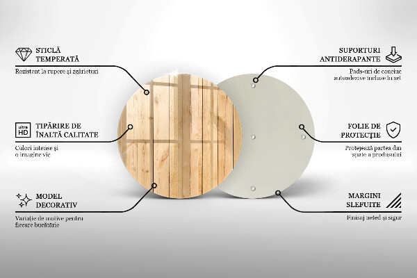 Chopping board Delicate wooden boards