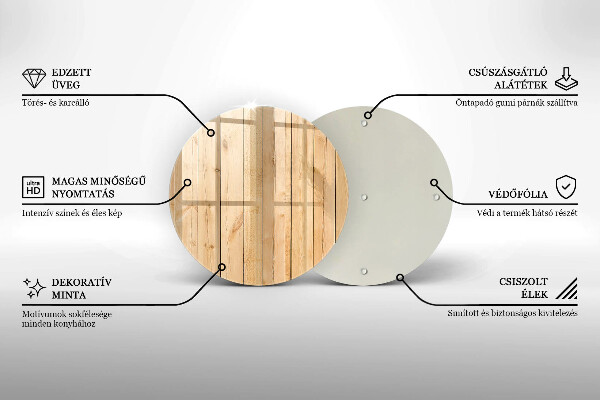 Chopping board Delicate wooden boards