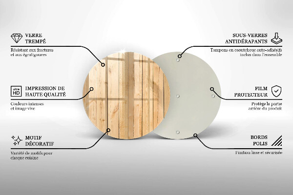 Chopping board Delicate wooden boards