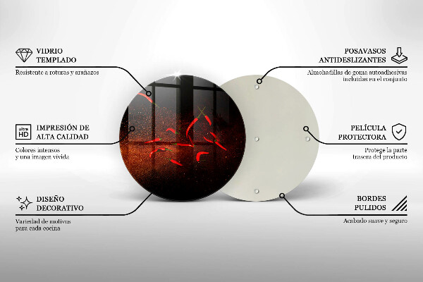 Chopping board Hot chili peppers