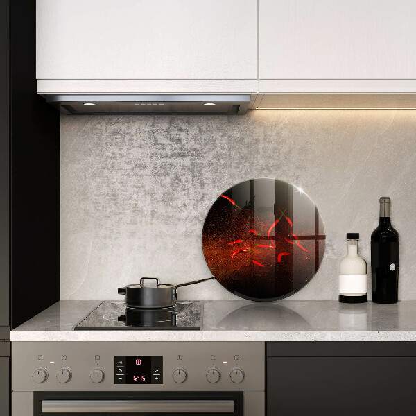 Chopping board Hot chili peppers