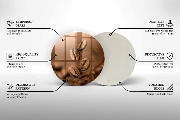 Chopping board Coffee beans