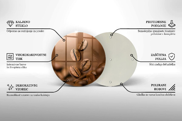 Chopping board Coffee beans