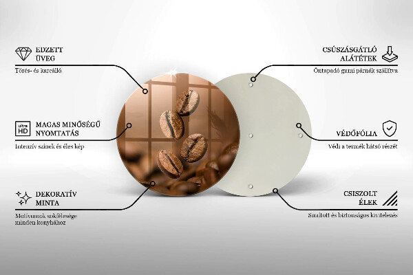 Chopping board Coffee beans