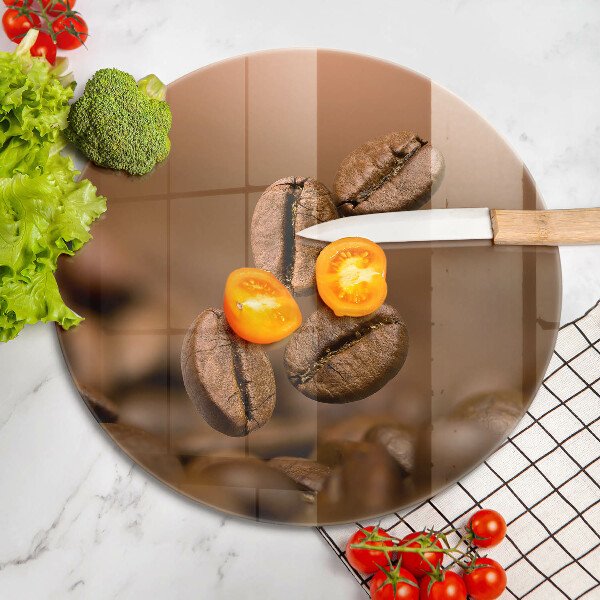 Chopping board Coffee beans
