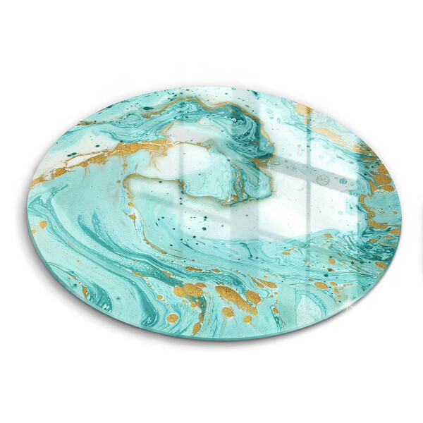 Chopping board Blue abstraction