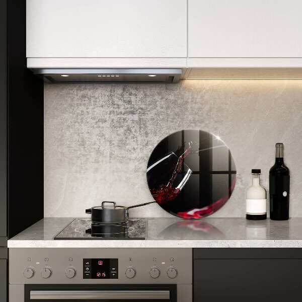 Chopping board glass Red wine glass