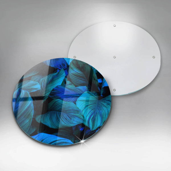 Chopping board glass Jungle vegetation leaves