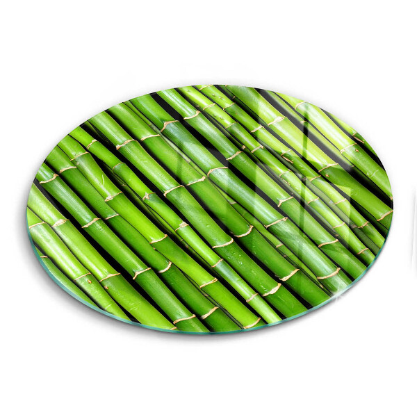 Chopping board glass Nature bamboo