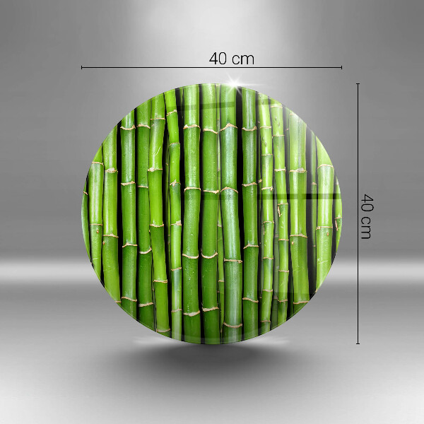 Chopping board glass Nature bamboo