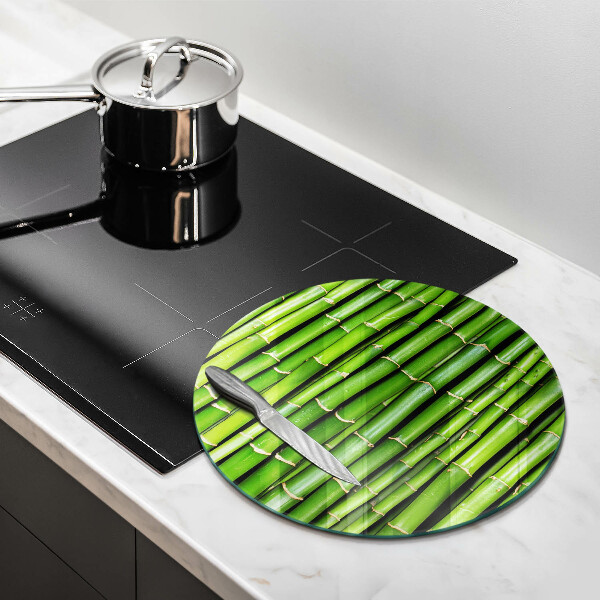 Chopping board glass Nature bamboo