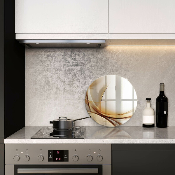 Chopping board glass Abstraction shapes