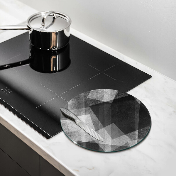 Chopping board Geometric abstraction