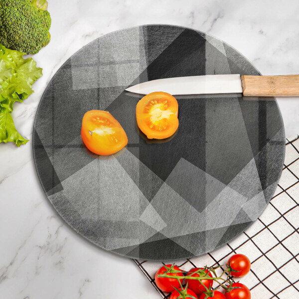 Chopping board Geometric abstraction