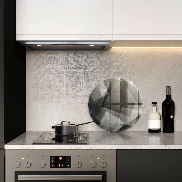 Chopping board Geometric abstraction