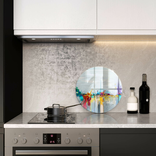 Chopping board Painted abstraction