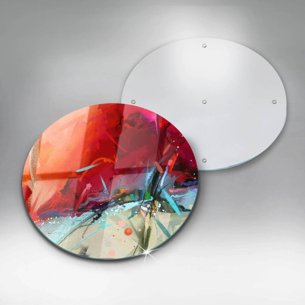 Chopping board Painted abstraction