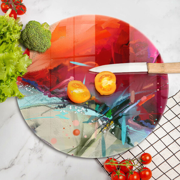 Chopping board Painted abstraction