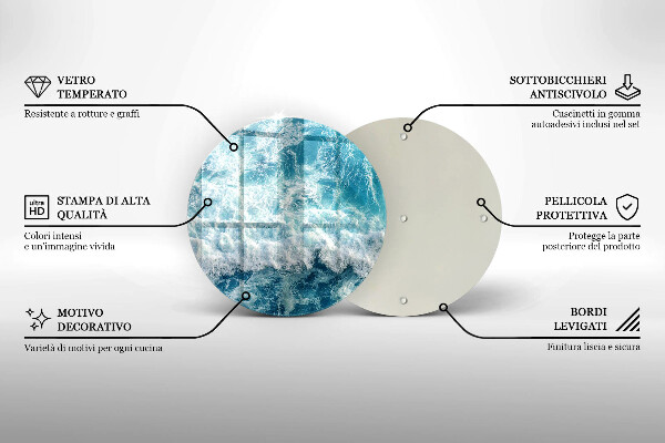 Chopping board Water sea waves