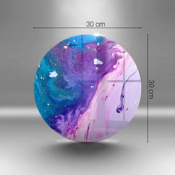 Glass cutting board Abstraction ink