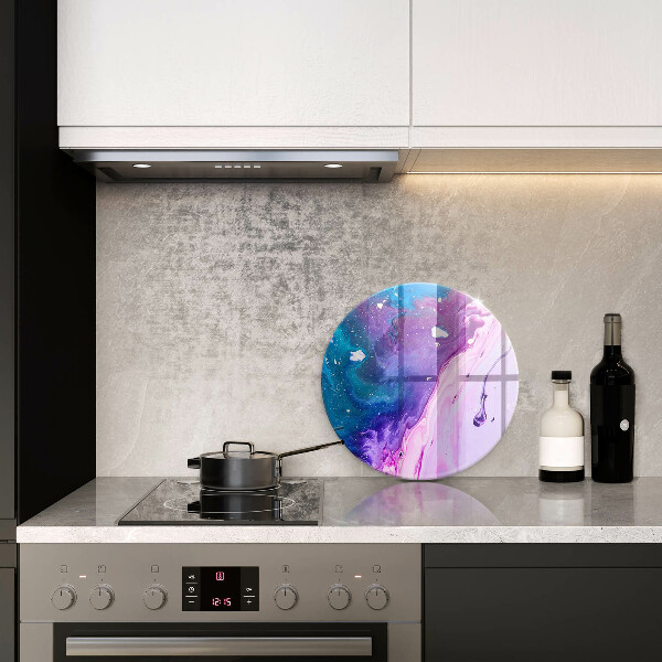 Glass cutting board Abstraction ink