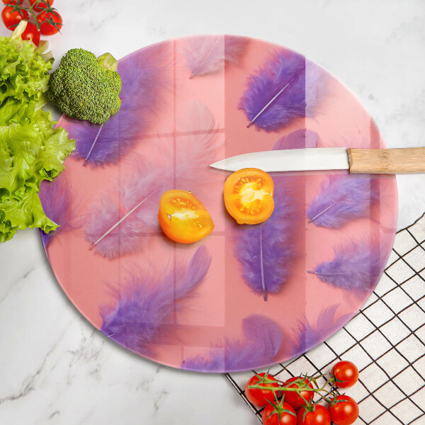 Chopping board Fluffy feathers