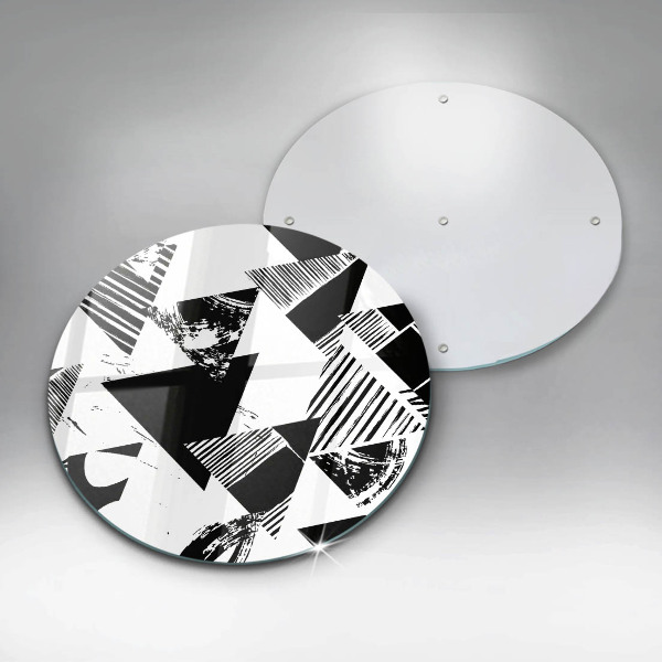 Chopping board Geometric triangles