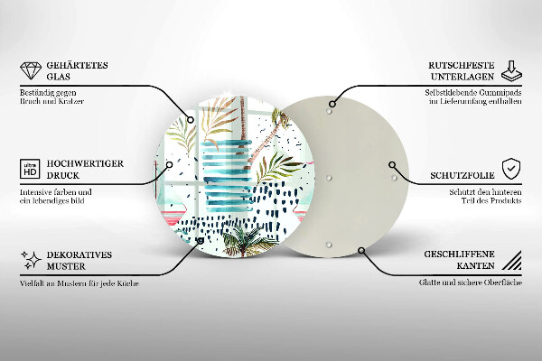 Chopping board Holiday illustrations