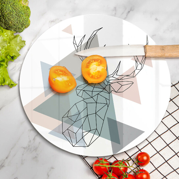 Chopping board Abstract deer