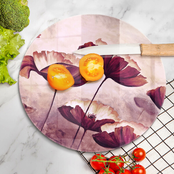 Chopping board Painting flowers