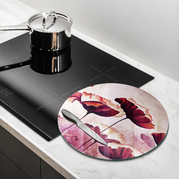 Chopping board Painting flowers