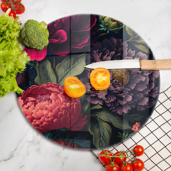 Chopping board Beautiful flowers