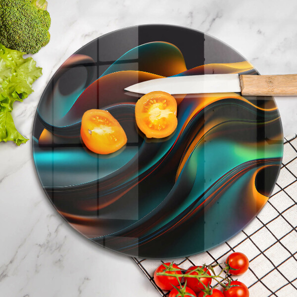 Chopping board Colorful abstraction