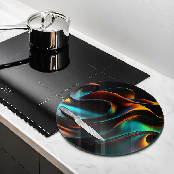 Chopping board Colorful abstraction