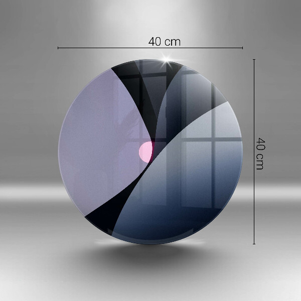 Chopping board glass Abstraction shapes