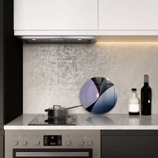 Chopping board glass Abstraction shapes