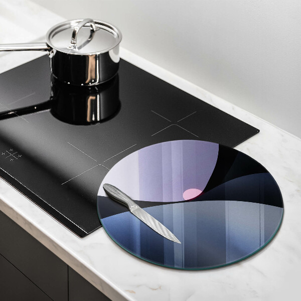 Chopping board glass Abstraction shapes