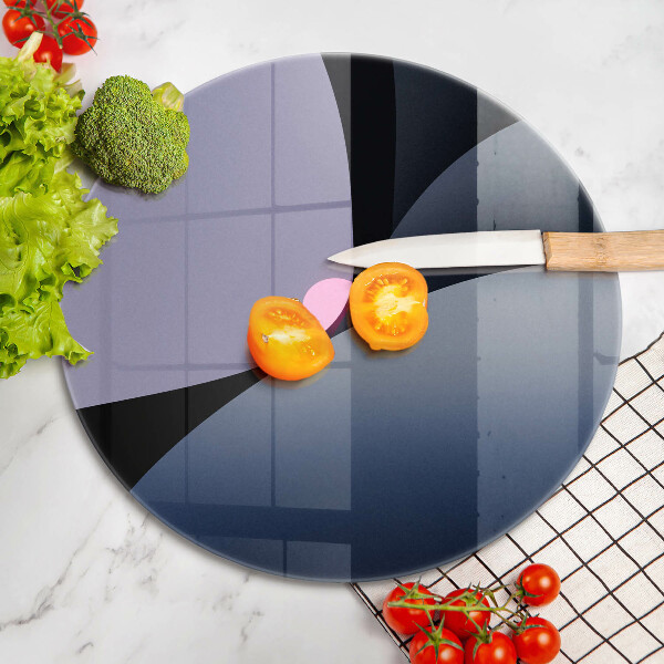 Chopping board glass Abstraction shapes