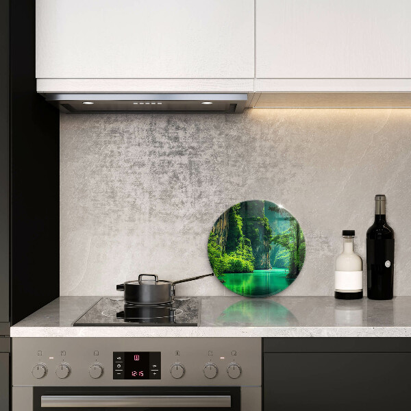 Chopping board Laguna landscape