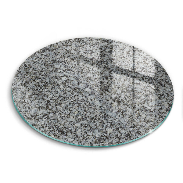 Chopping board glass Stone texture