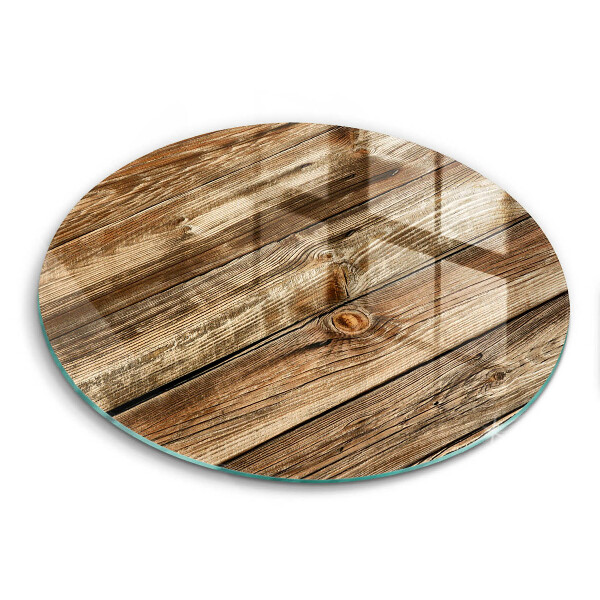 Chopping board glass Wood texture boards