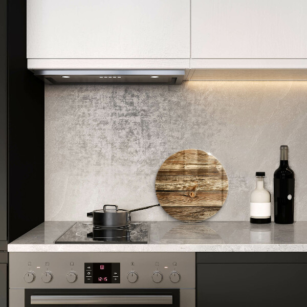 Chopping board glass Wood texture boards