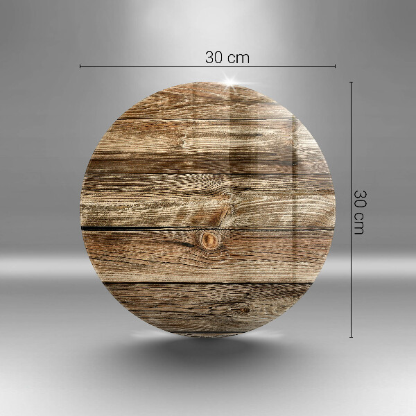 Chopping board glass Wood texture boards