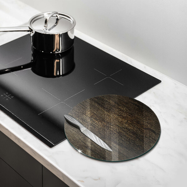 Chopping board glass Wood texture